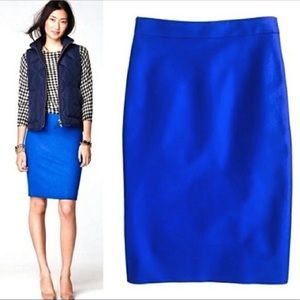 J.Crew No. 2 pencil skirt blue 🌸